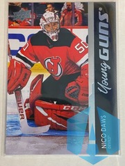 2021-22 Upper Deck #748 Nico Daws Young Guns